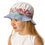 Thumbnail: Cotton Summer Hat  with Flowers for girls