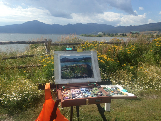Island Park, ID Plein Air outing