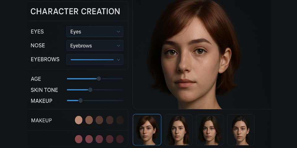 Detailed digital human created by Mimic