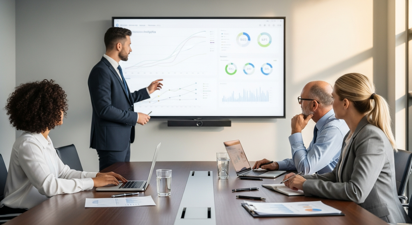 AI-enhanced analytics helping leaders review coaching and sales role-play performance