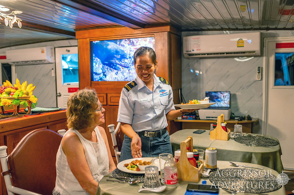 Top Diving Spot in Thailand - Liveaboard Diving Safari with Aggressor Adventures