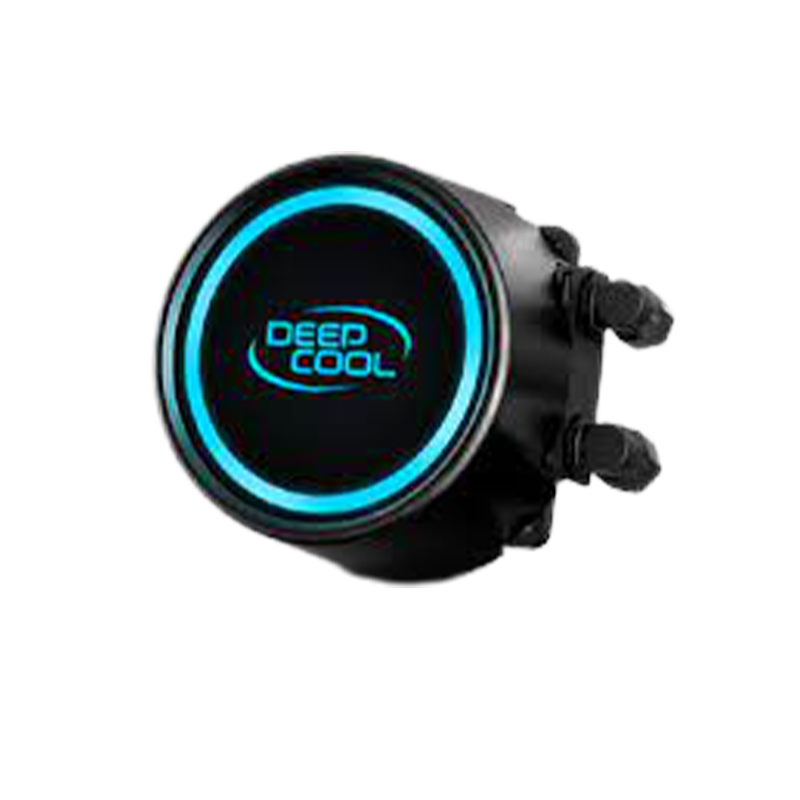 थंबनेल: DEEPCOOL GAMAXX L240T ब्लू | ड्यूल चैंबर पंप के साथ लिक्विड सीपीयू कूलर |