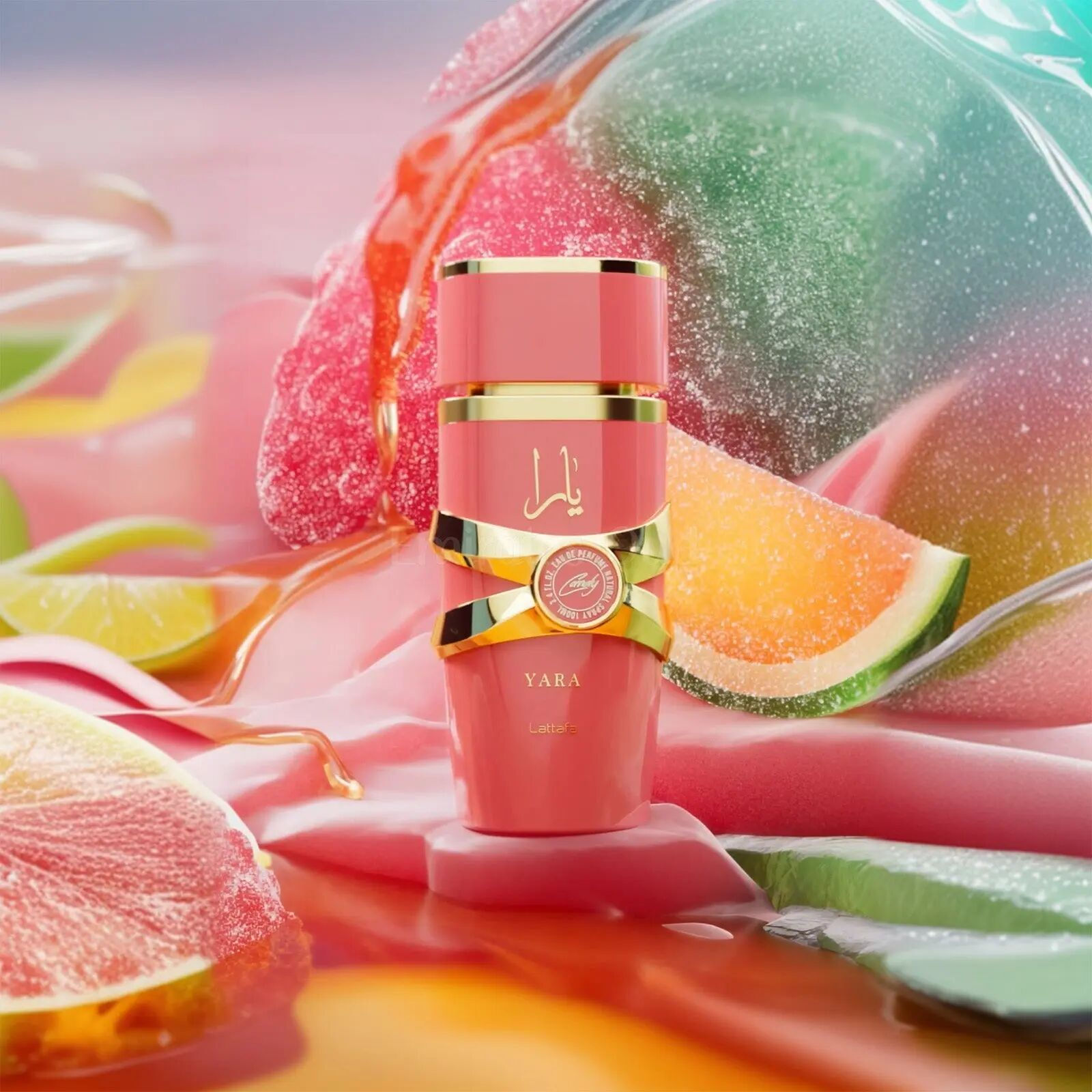Lattafa Yara Candy (Rosa oscuro) 100 Ml. EDP