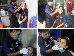 ตรวจโควิดพนักงานประจำเดือน(กลุ่มเสี่ยง)