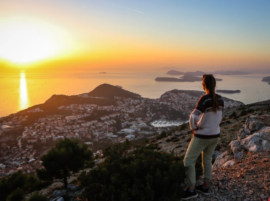 Mount Srđ Dubrovnik in Croatia