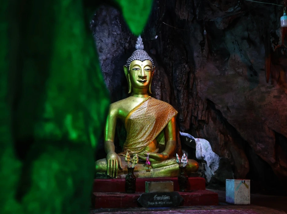 tham khao pun temple kanchanaburi thailand