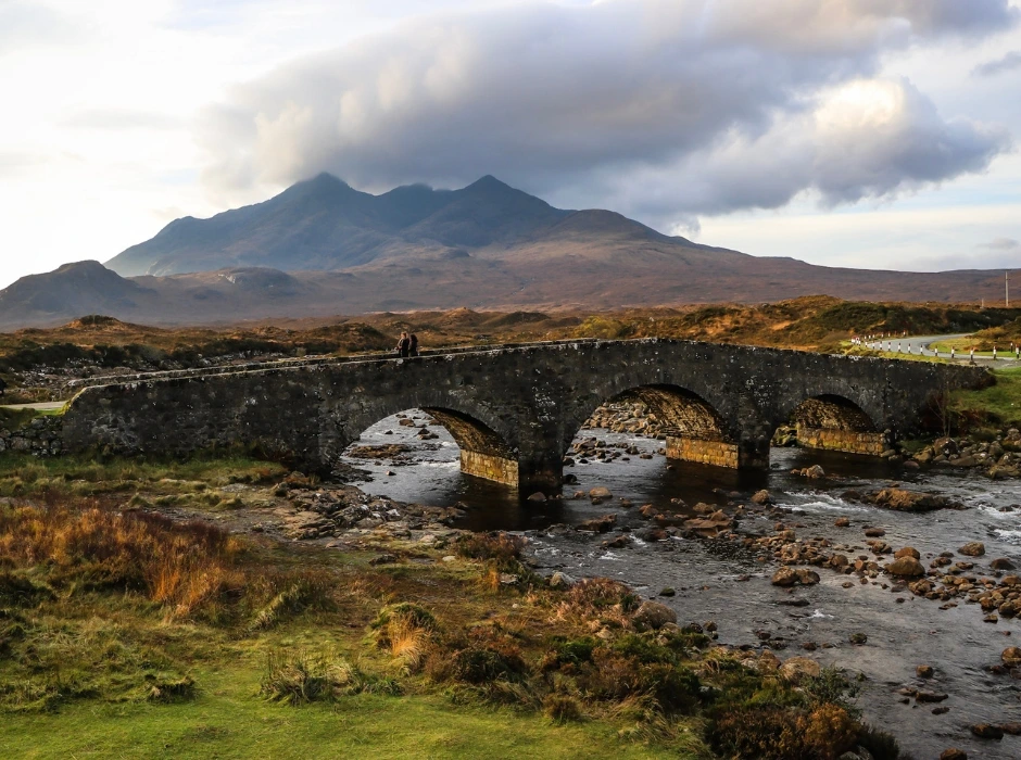 Sligachan Old Bridge the Isle of Skye Scotland