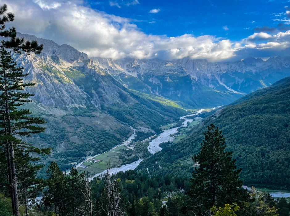 Shkodra Komani Lake Valbona hiking albanian Alps