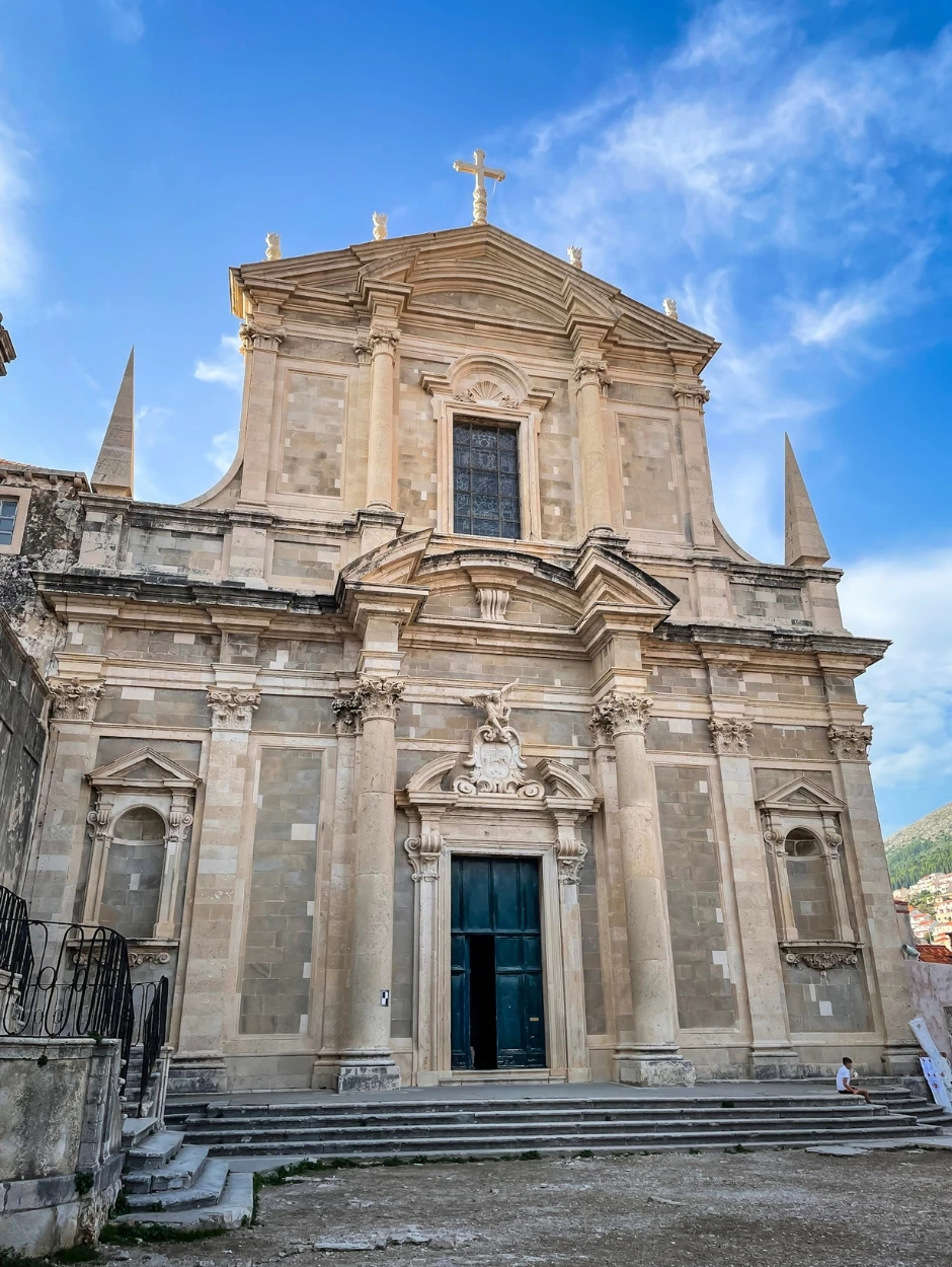 Church of Saint Ignatius dubrovnik in croatia