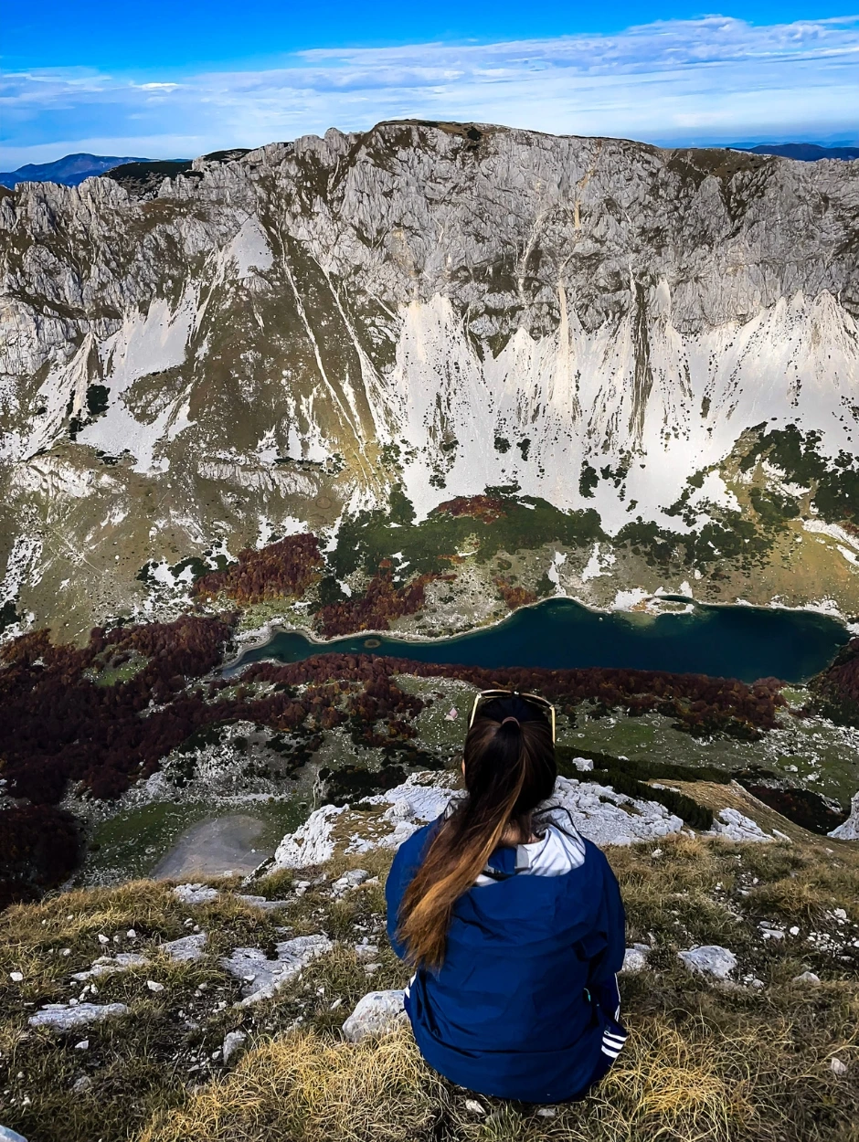 Skrka Lakes Prutas Peak hike durmitor national park