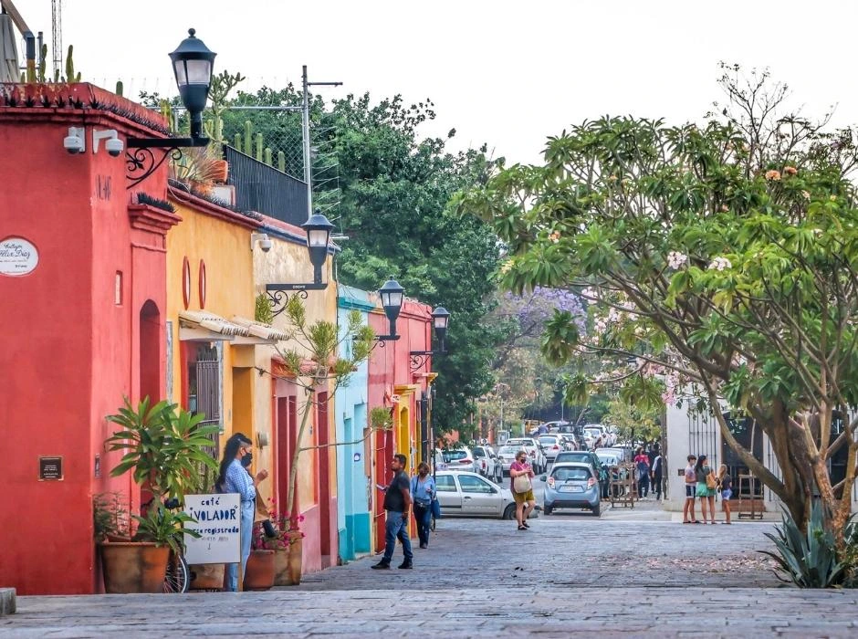 historic downtown oaxaca city