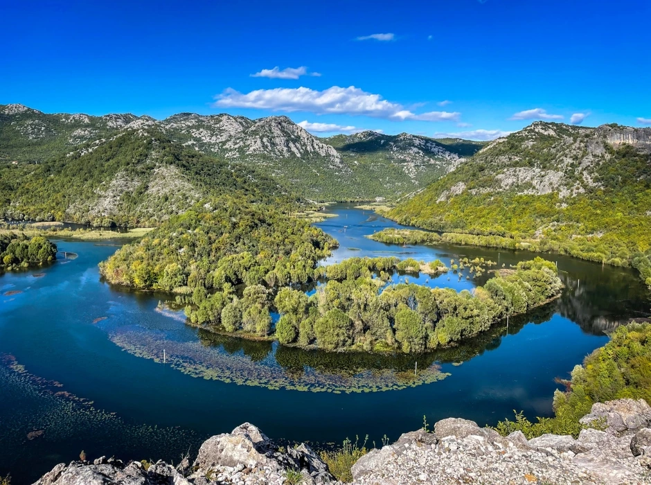 lake skadar national park montengro