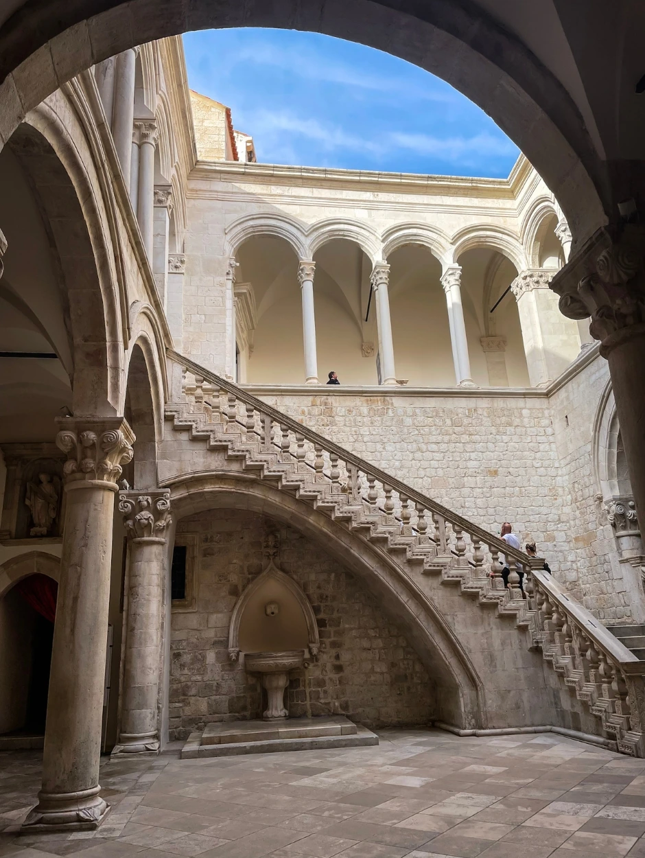 Rector's palace dubrovnik in croatia