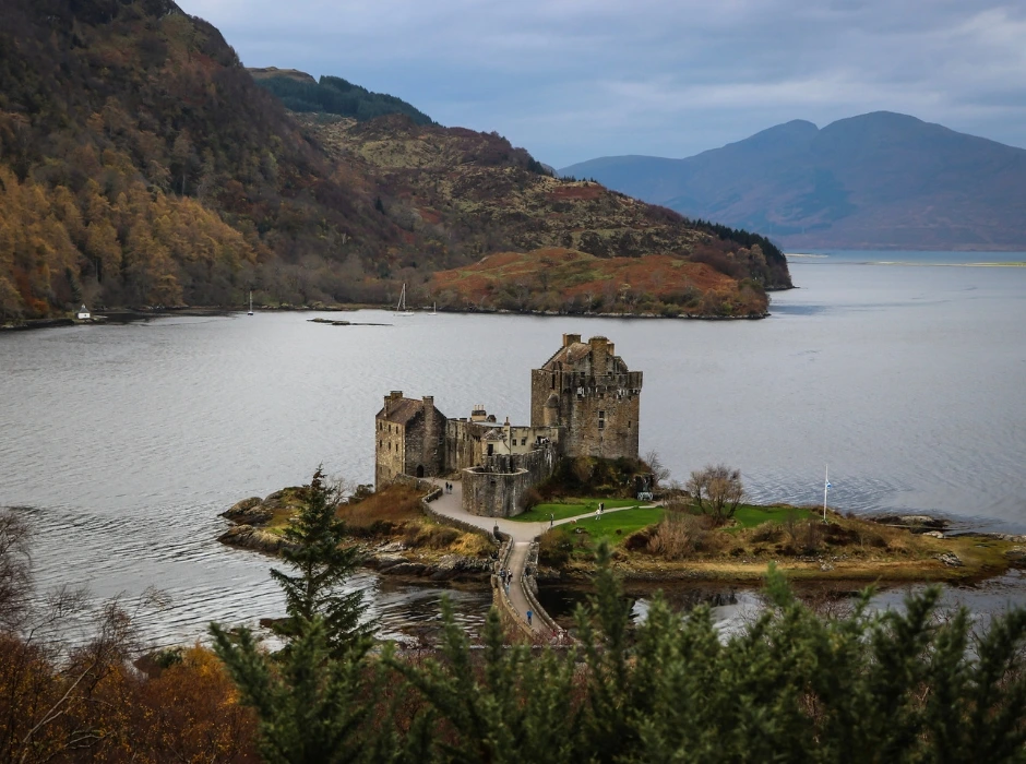 Eilean Donan Castle the Isle of Skye Scotland