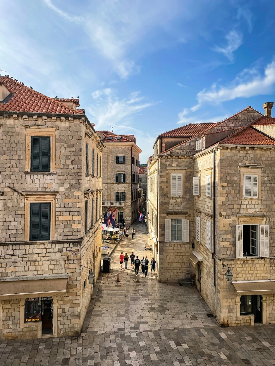 Old Town Dubrovnik in Croatia