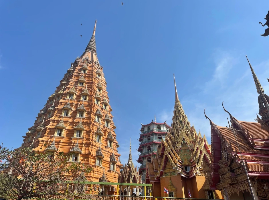 Wat Tham Suea temple Kanchanaburi thailand