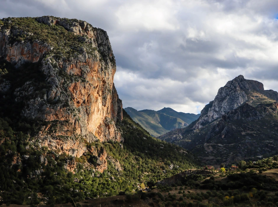 rif mountains chefchaouen in morocco