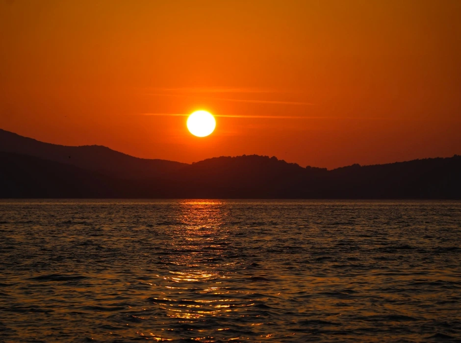 sunset riva zadar