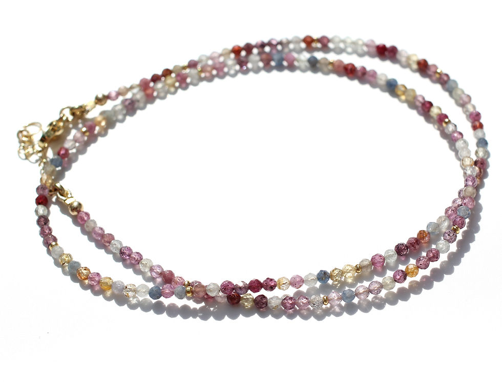 Sapphire & Ruby Multi-Way Strand - product image 1 by TaliaJonelle Jewelry
