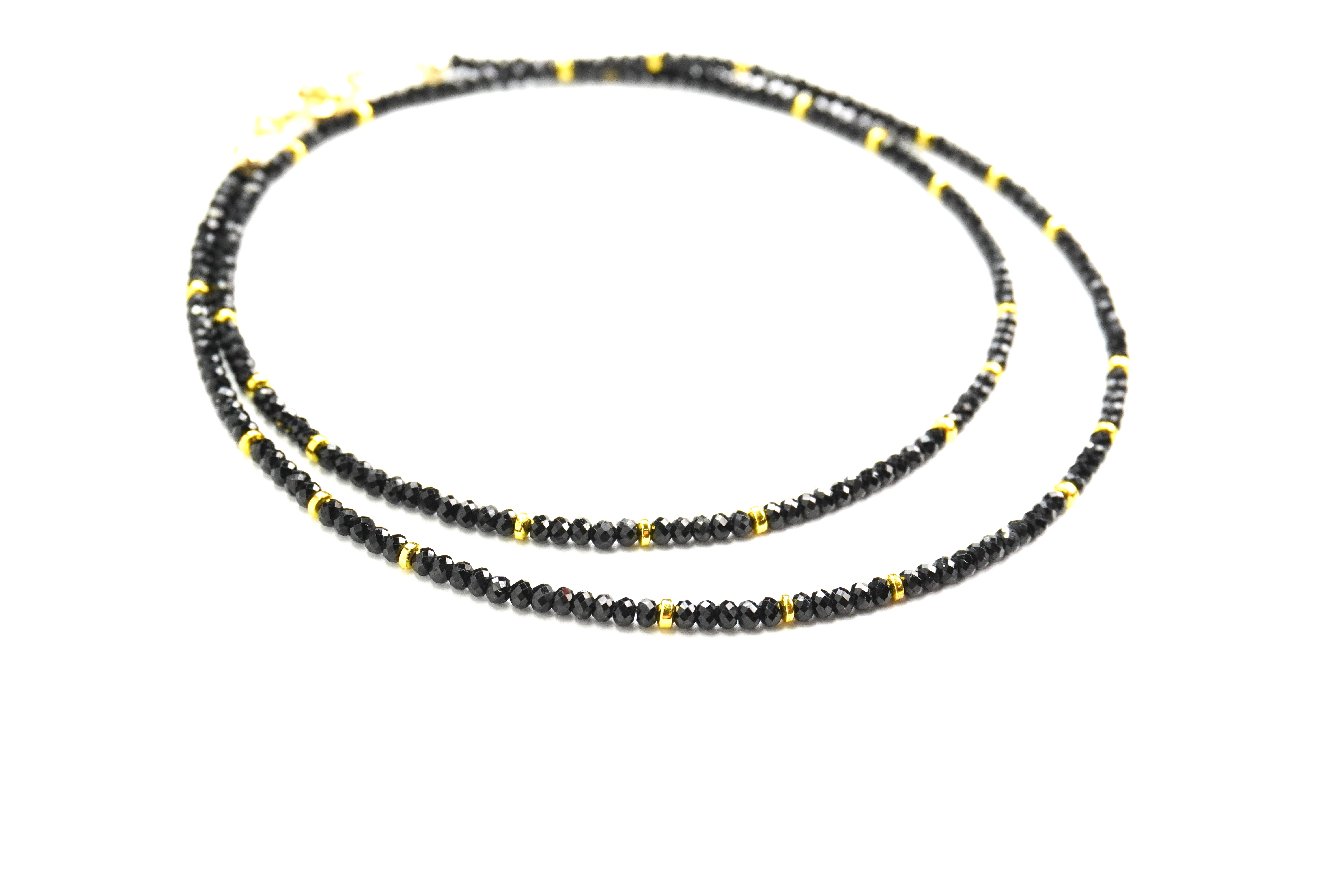 Black Tourmaline Multi-Way Strand