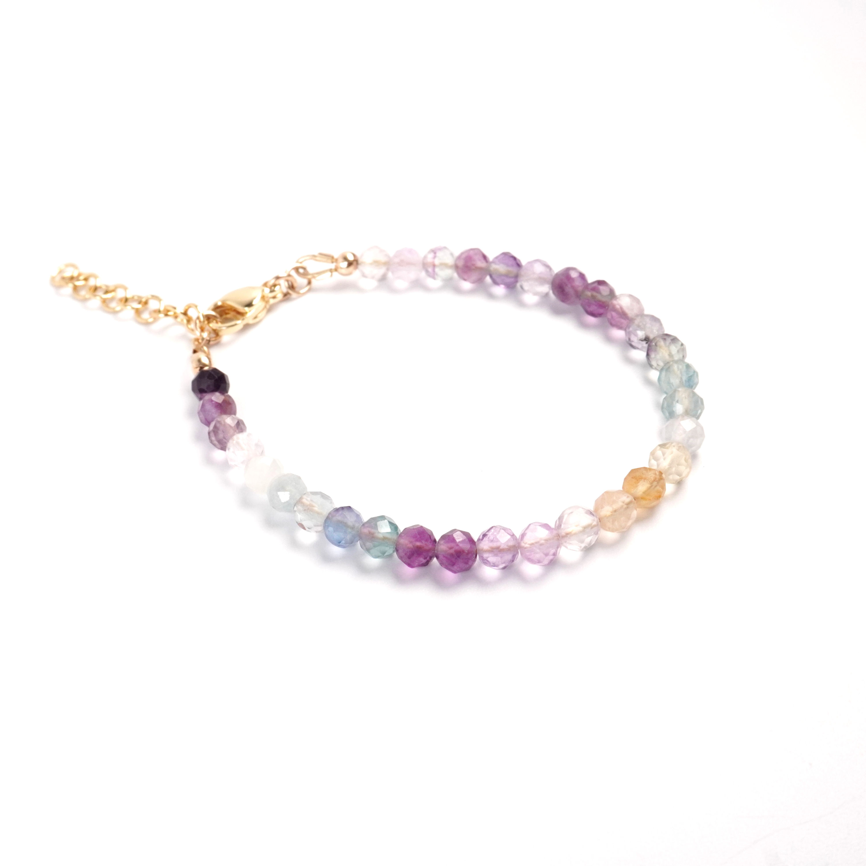 Rainbow Fluorite Bracelet