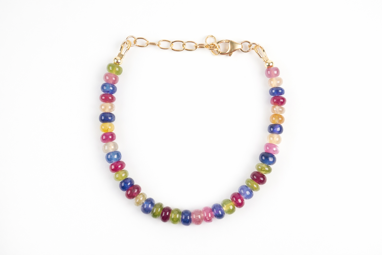 Rainbow Sapphire Bracelet