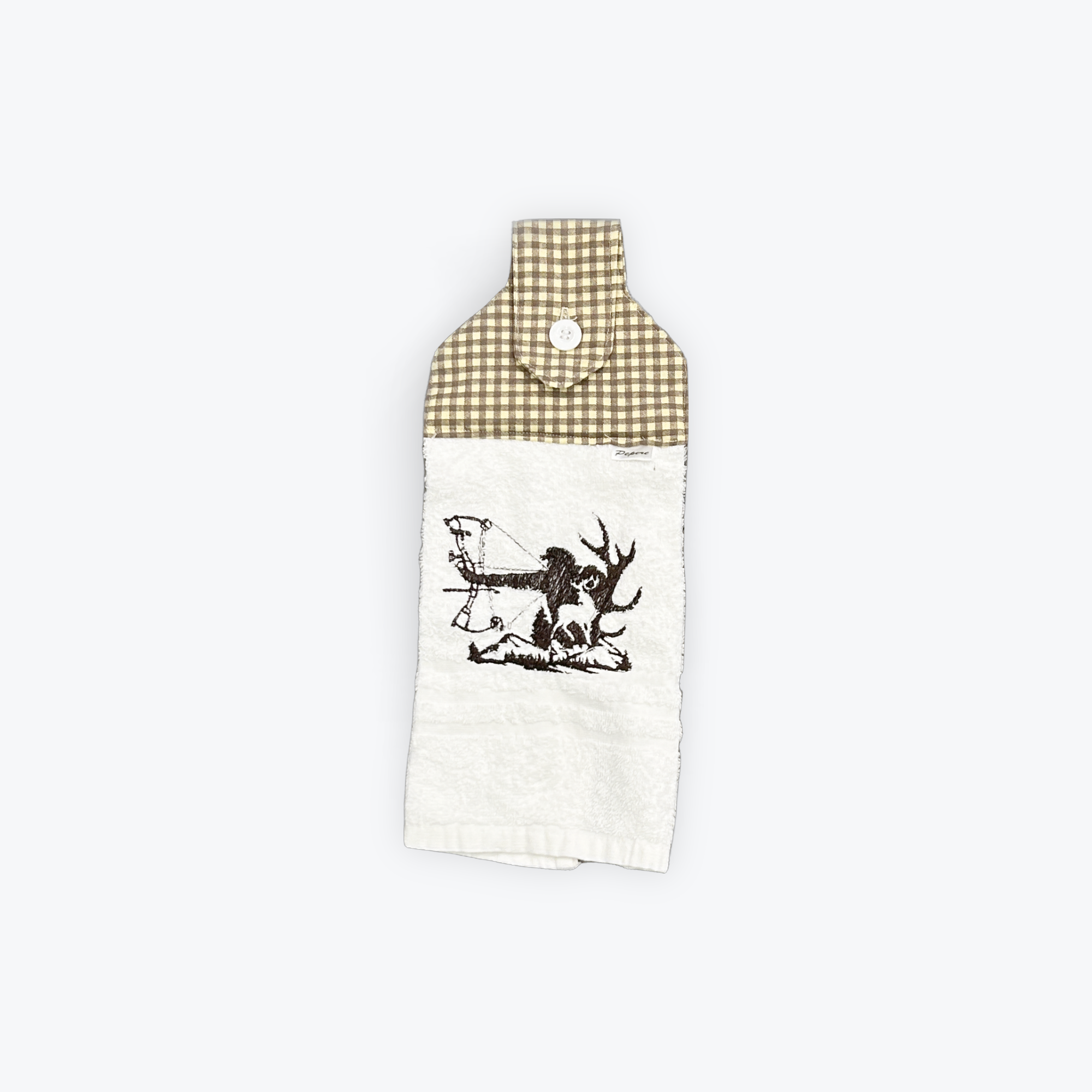Deer Hunter Hanging Tea Towel