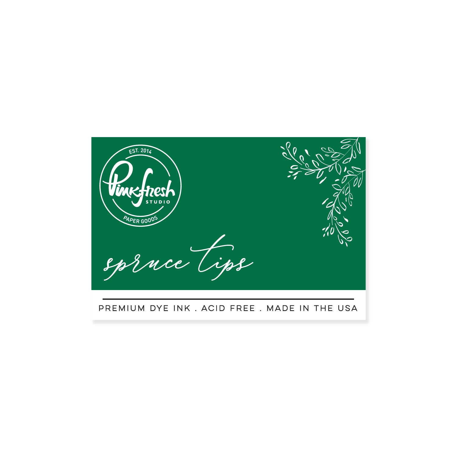 Spruce Tips - Premium Dye Ink Pad