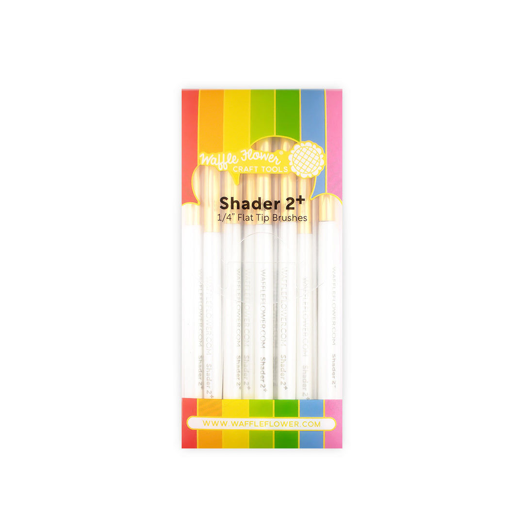 1/4" Flat Tip Shader Brush 2+ (15/pk)