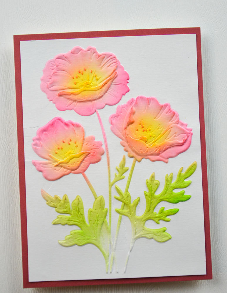 Thumbnail: Playful Poppies 3D Embossing Folder and Dies