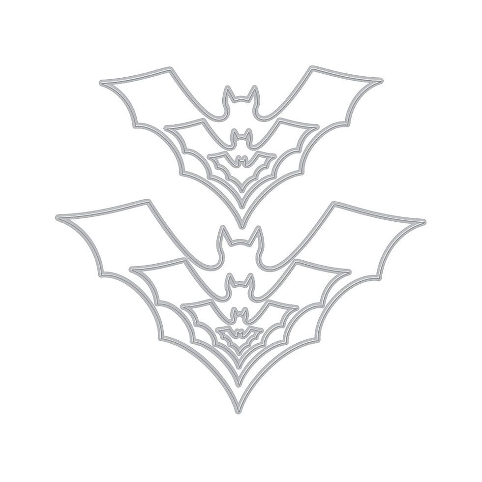 Thumbnail: Hero Arts Bat Infinity Nesting Dies