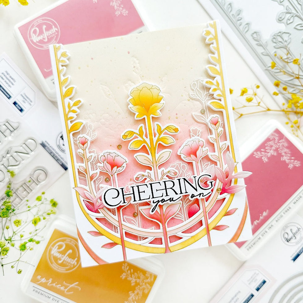 Thumbnail: Art Deco Floral Arch press plate