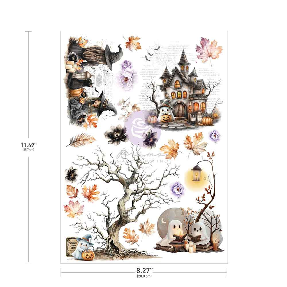 Bewitched Collection A4 Transfer