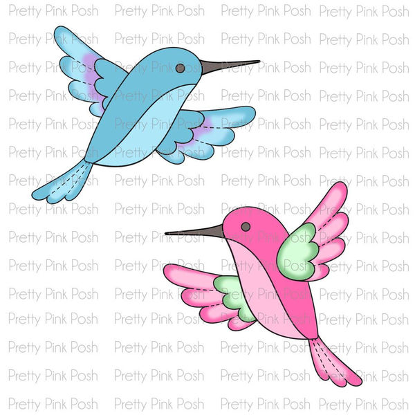 Thumbnail: Stitched Hummingbirds Die Set