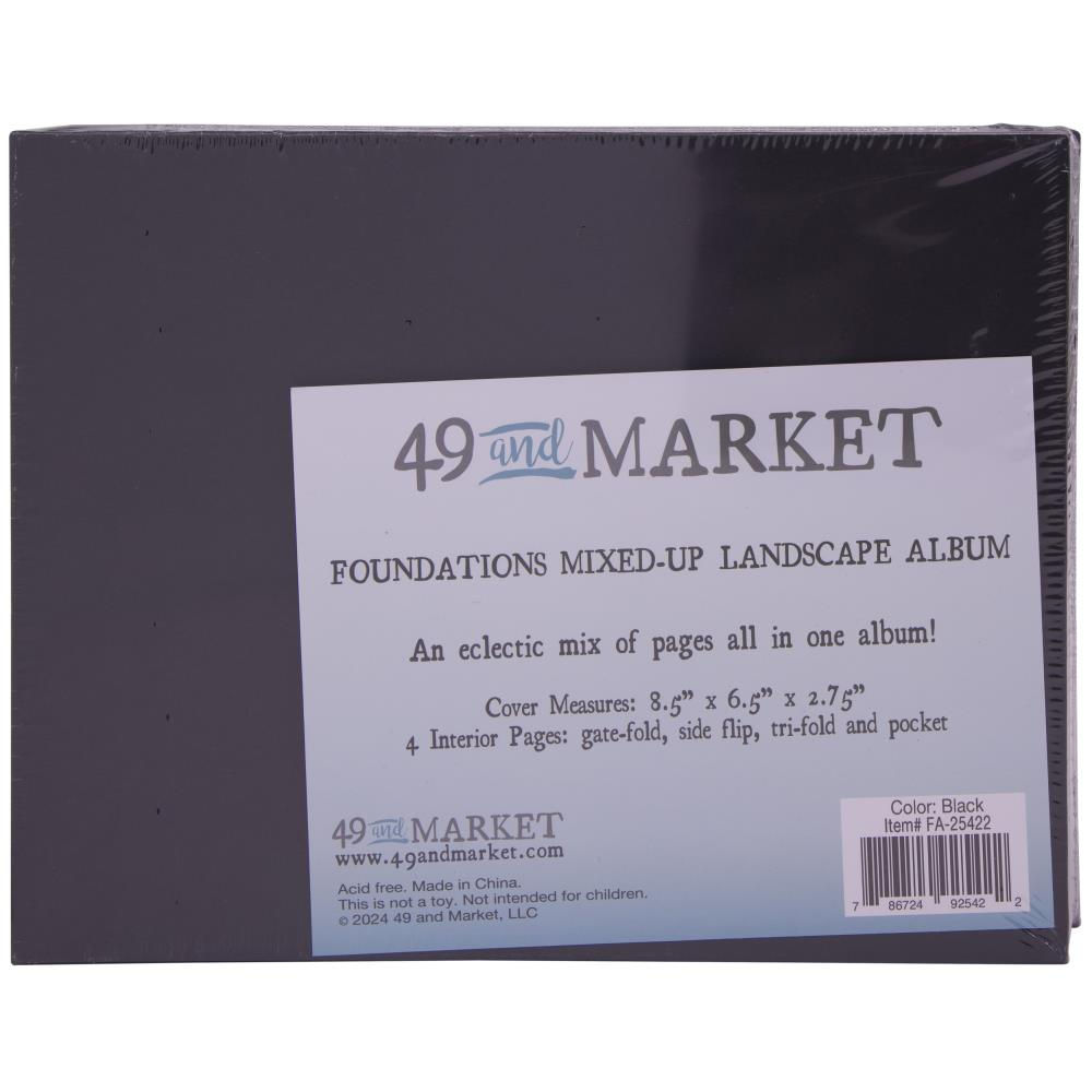 49 & Market Foundations Mixed Up Album Landscape - Black