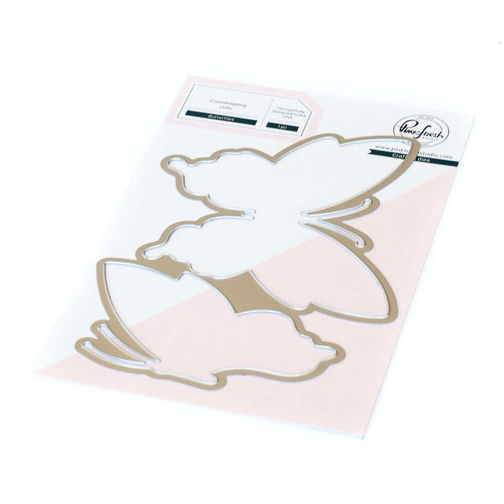 Thumbnail: Butterflies Clear Stamp, Stencil & Die Bundle