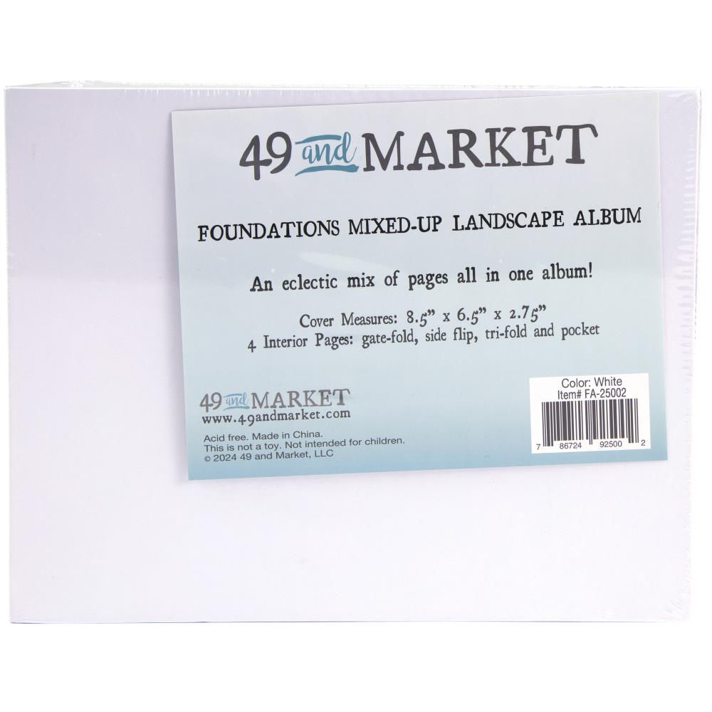 49 & Market Foundations Mixed Up Album Landscape - White