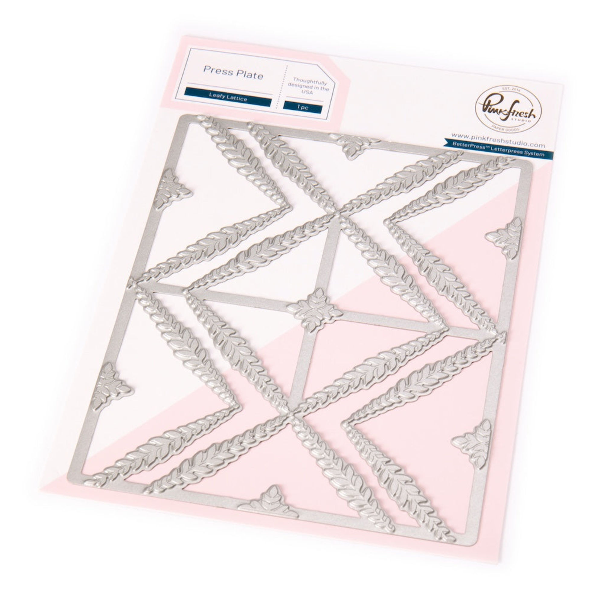 Leafy Lattice press plate & Die Bundle