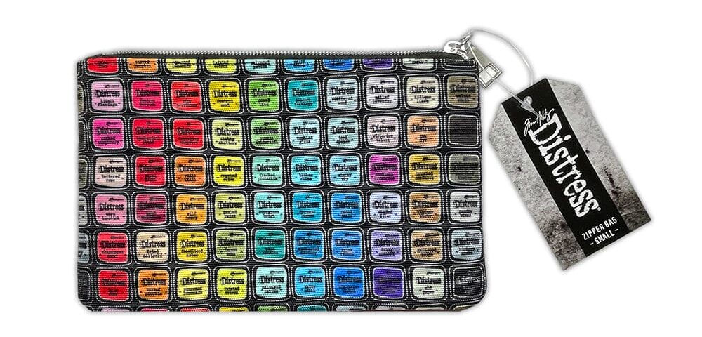 Tim Holtz Distress Small Zipper Bag