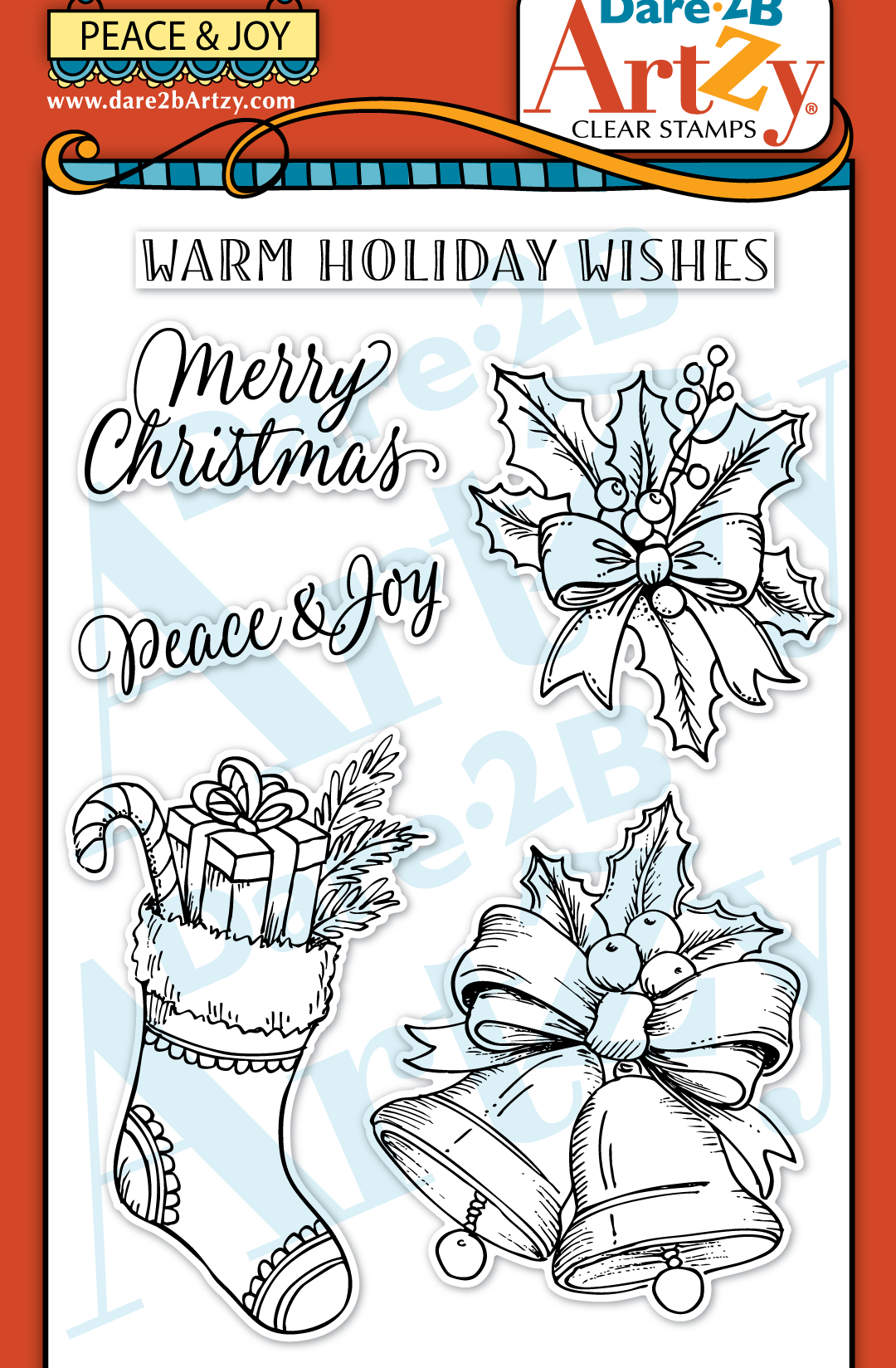 Peace & Joy Stamp & Die Bundle