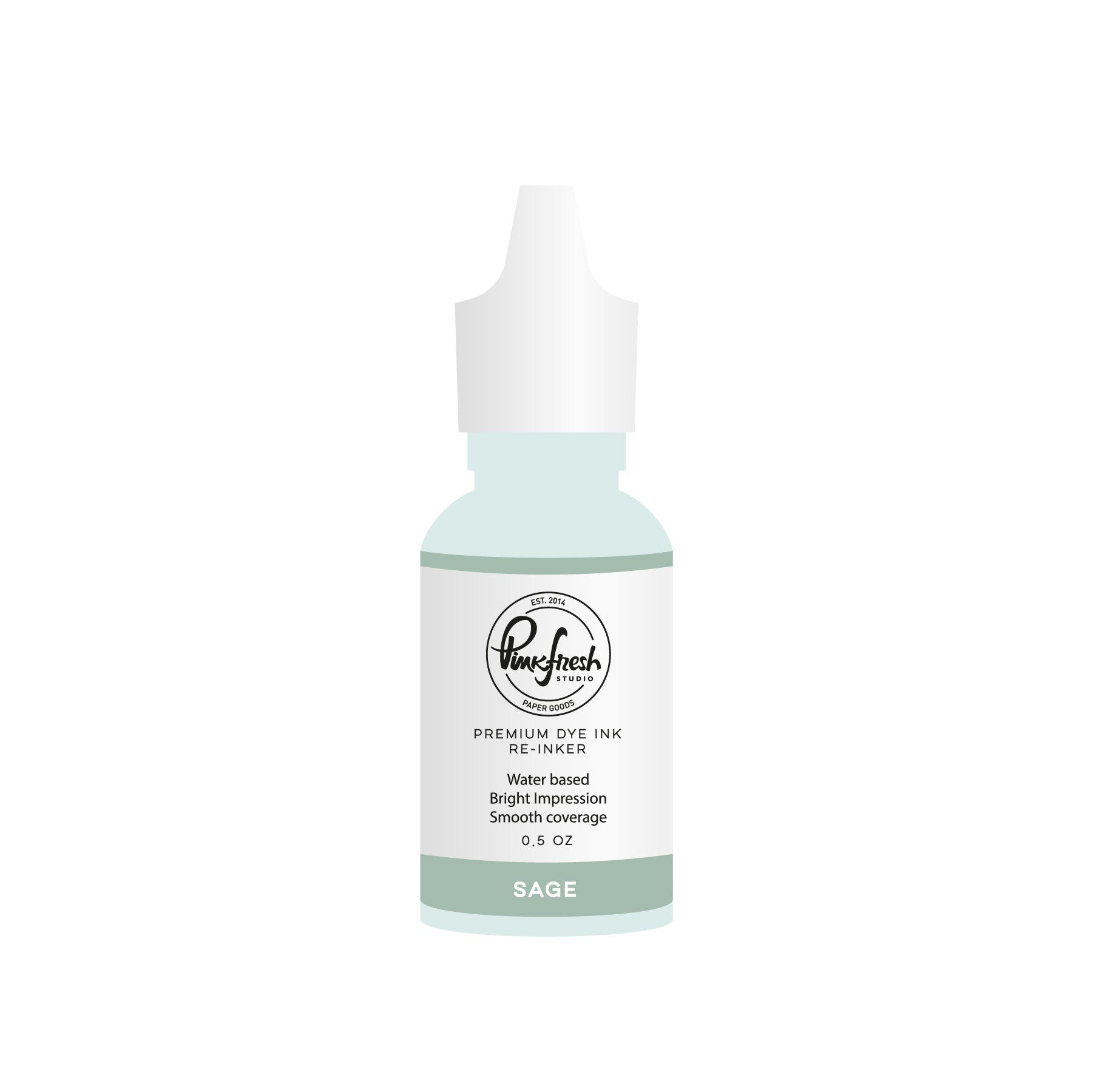 Sage - PinkFresh Studios Re-Inker .05oz Bottle