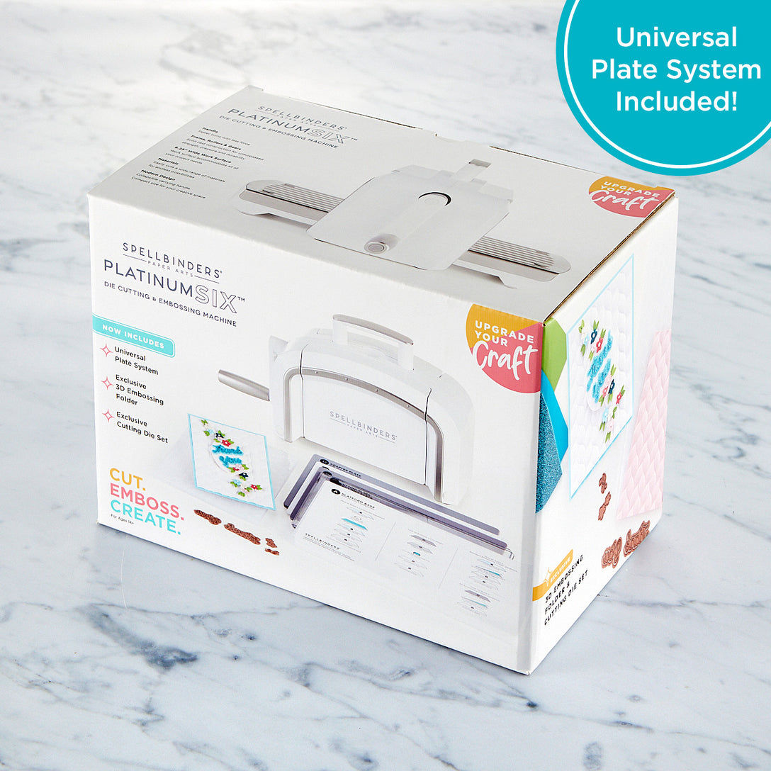 Spellbinders - Platinum SIX Machine with Universal Plate System