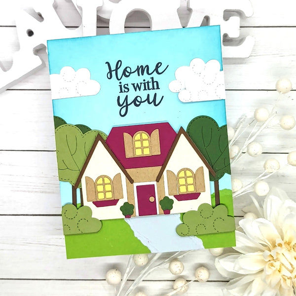 Thumbnail: Home Clear Stamp - 4"x6"
