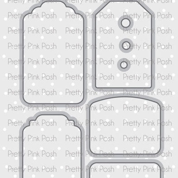 Thumbnail: Easter Tags Clear Stamp & Die Bundle