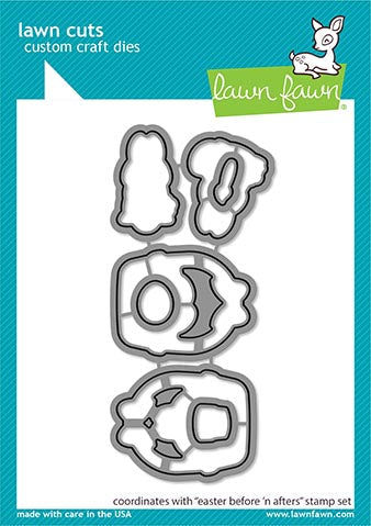 Thumbnail: easter before 'n afters clear stamp & die bundle
