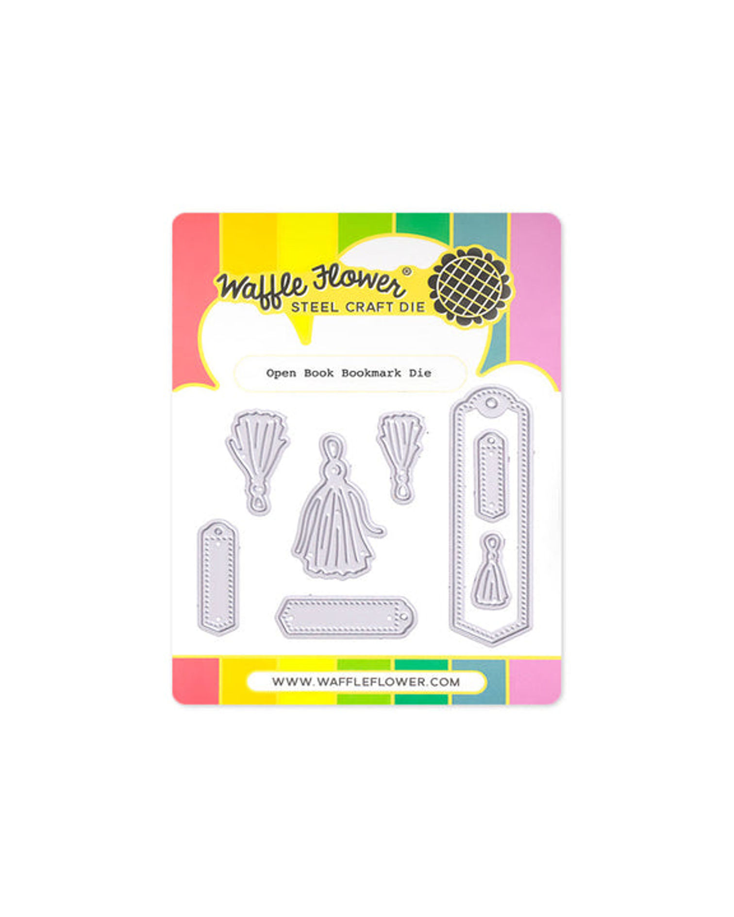 Open Book Bookmark Die & Stencil Bundle