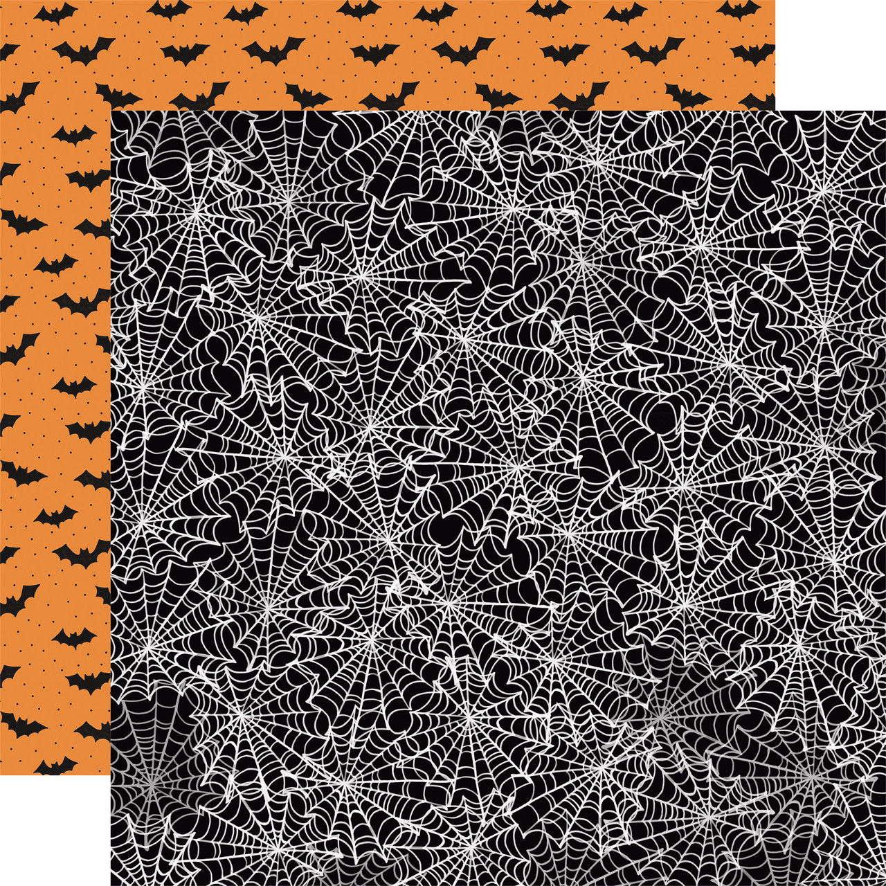 Halloween: Winding Webs 12x12 Patterned