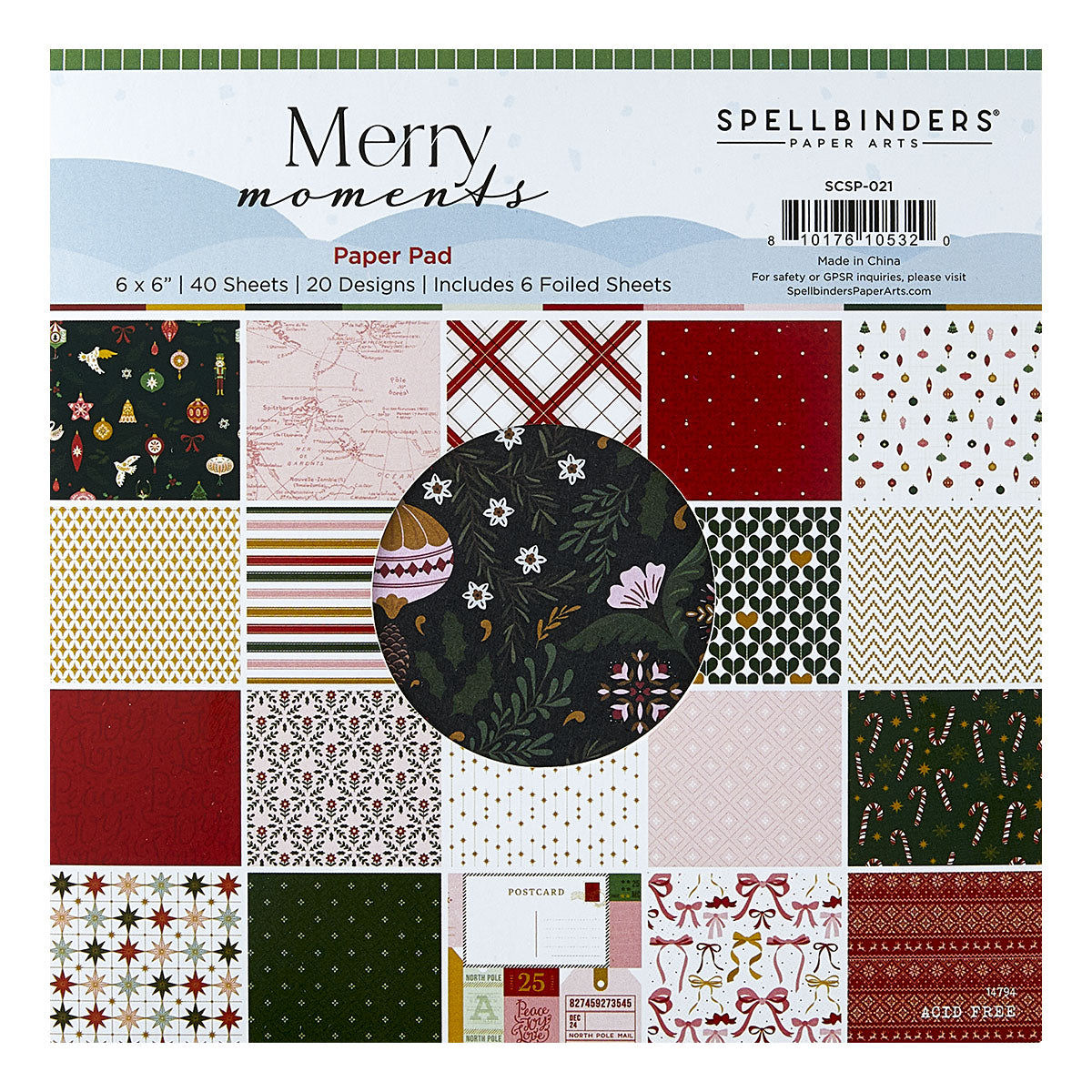 Merry Moments 6"x6" Paper Pad