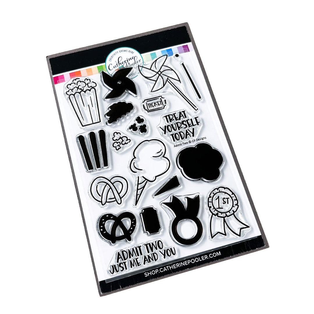 Admit One Clear Stamp & Die Bundle