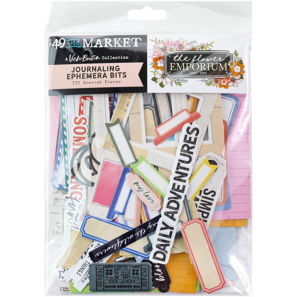 Journaling Ephemera Bits The Flower Emporium Vicki Boutin